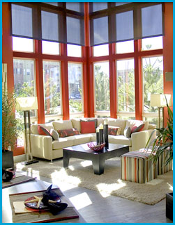 Picture of sunlit room